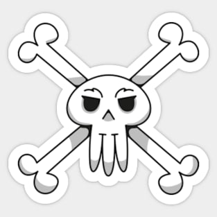 Pirate skull Sticker